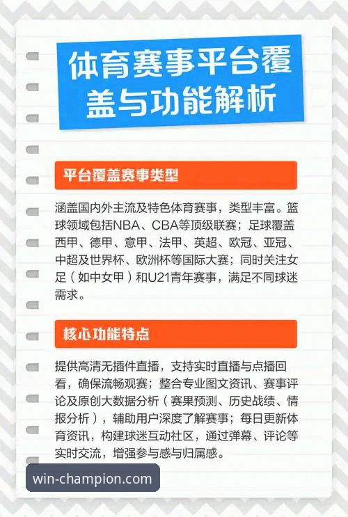 冠军体育平台官网APP与网页版体验对比：哪个更适合你的观赛需求？